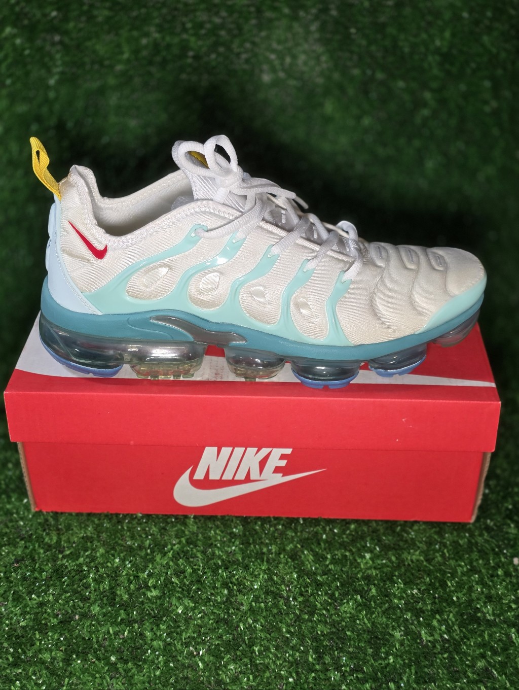 Nike Air Max Vapormax Mint Foam White Blue Men Sneakers